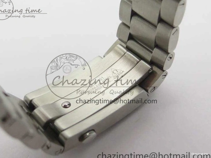 0415 Planet Ocean Pro 45mm OMF 1:1 Best Edition Orange Marker On SS Bracelet A8500 (Black Balance Wheel) Durable 8141